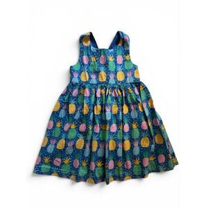 Frugi organic pineapple dress